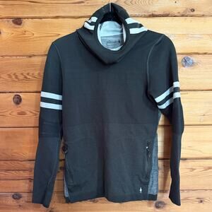 SmartWool Intraknit Merino Tech Cowl Neck Pullover Hoodie Sweatshirt Medium
